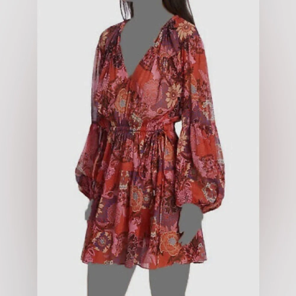 A.L.C. Multicolor Floral Dress - Picture 6 of 7